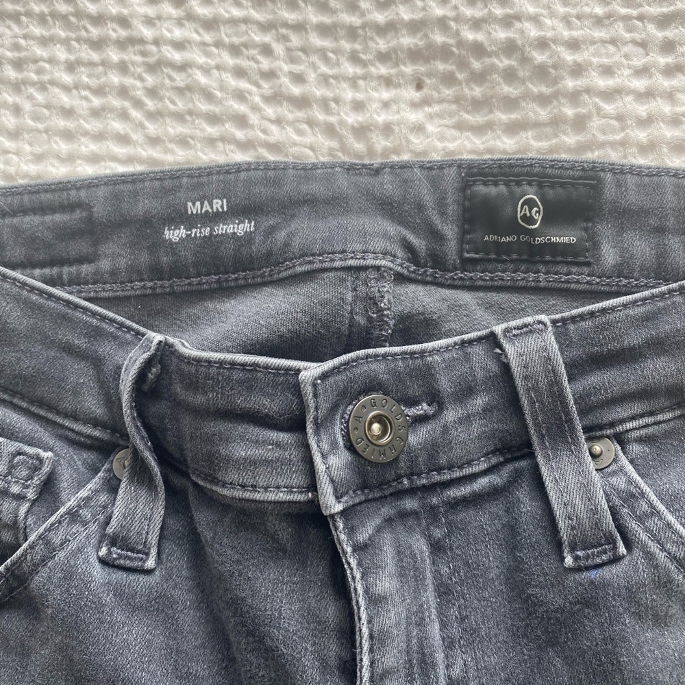 AG Mari high-rise straight jean